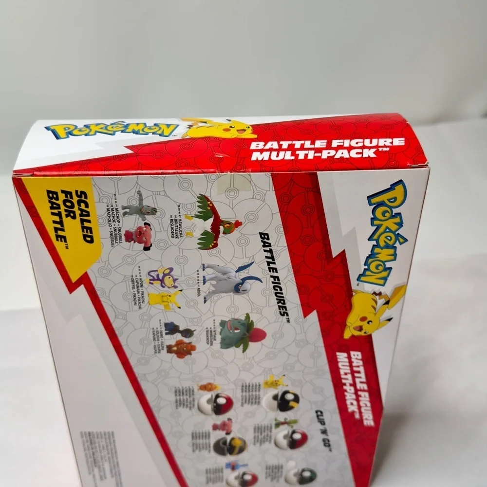 Pokemon Battle Ready Pikachu Figure Multi 8-Pack New Sealed Box